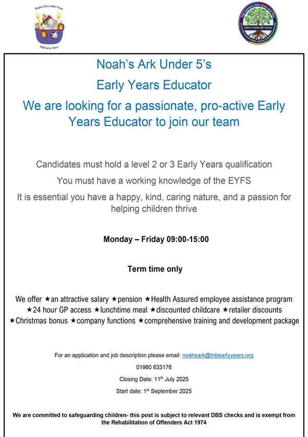 Vacancy ad